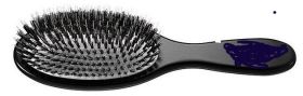  100% Boar Bristle&nylon   Styling Oval Cushion Hair Brush  -
