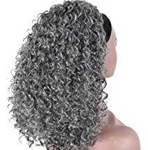 Half wig human hair synthetic 