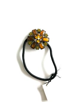Head Dress Flower ornament ponytail 