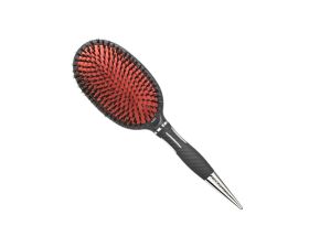 Kent Oval Cushion Mix Bristle Nylon Hairbrush