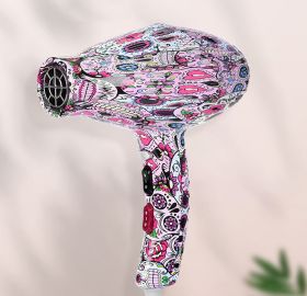 snake pink pattern Hairdryer Salon Blow Dryer Professional 2400 W
