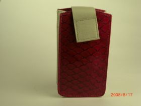 Cell phone leather holder 